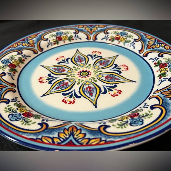 Zanzibar Dinner Plate by Euro Ceramica - Picture 2 of 7